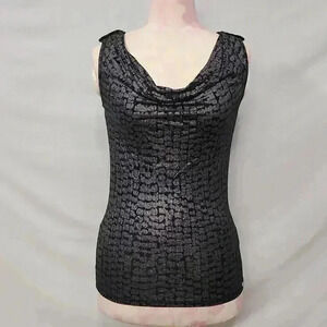 Armani Exchange Cowl Neckline Tank